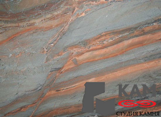 Камень кварцит Copper Dune