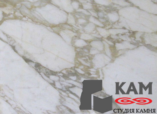 Натуральный камень мрамор Calacatta Vagli (белый)