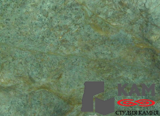 Натуральный камень мрамор Green River (зеленый)