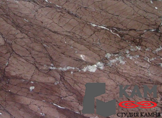 Натуральный камень мрамор New Siena (коричневый)